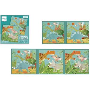 Magnetisch Puzzelboek To Go - Dinosaurus