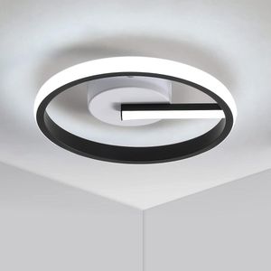 Goeco Plafondlamp - 24cm - Klein - LED - 13W - Koel Wit Licht - 6500K