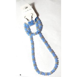 Chalcedoon Sieraden Set