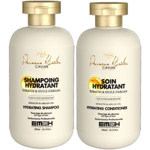 Premium Keratin Caviar kit d'hydratation intense et de réparation - 2 x 300ml