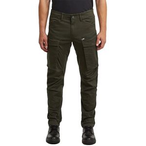 Rovic Zip 3D Straight Tapered Pant - Grijs - Heren