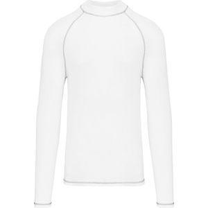 PROACT - PA4017 - Functioneel Heren-T-shirt - White - Lange Mouwen - Anti-UV-bescherming