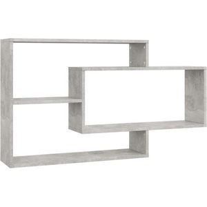 vidaXL-Wandschappen-104x20x58,5-cm-bewerkt-hout-betongrijs