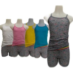 Embrator meisjes Spaghetti Ondergoedsetje 6-stuks Koka blauw maat 92/98