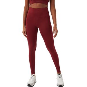 Björn Borg Logo Tight Dames Sportlegging - Granaatappel Rood- Maat S