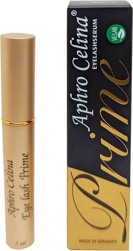 Aphro Celina - Prime - Eyelashserum - 3 ML - Voor Vollere Langere Sterkere Wimpers en Wenkbrauwen
