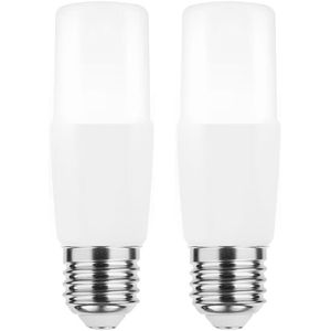 Modee E27 LED Buislamp 9W - 700lm - 6000K - Daglicht Wit - LED Afzuigkaplamp - Vervangt 70W Gloeilamp - 2 stuks