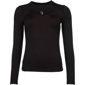 Trainings shirt lange mouw, maat l, donkerbruin, merk hkm Arezzo