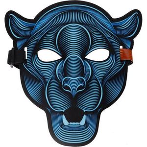 Simon Jones - LED Party Rave Masker voor Festival & Halloween - De Jaguar