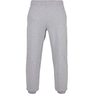 Basic Sweatpants Joggingsbroek met steekzakken Heather Grey - S