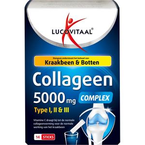 Lucovitaal - Collageen Complex - 5000mg Sticks - Vitaminen en Mineralenpreparaat