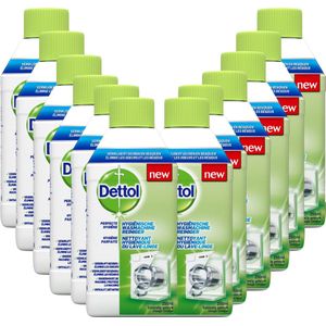 Dettol Machinereiniger 250ML - 12 Stuks - Voordeelverpakking
