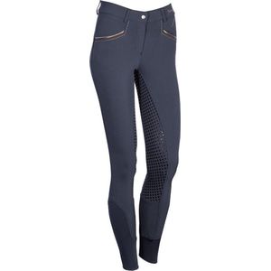 Harry's Horse Rijbroek Denici Cavalli Rosegold Full Grip Kids Navy - 164