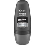 Dove - Deodorant - Roll-on Men Care Invisible Dry - Voor een droge huid - 50 ml