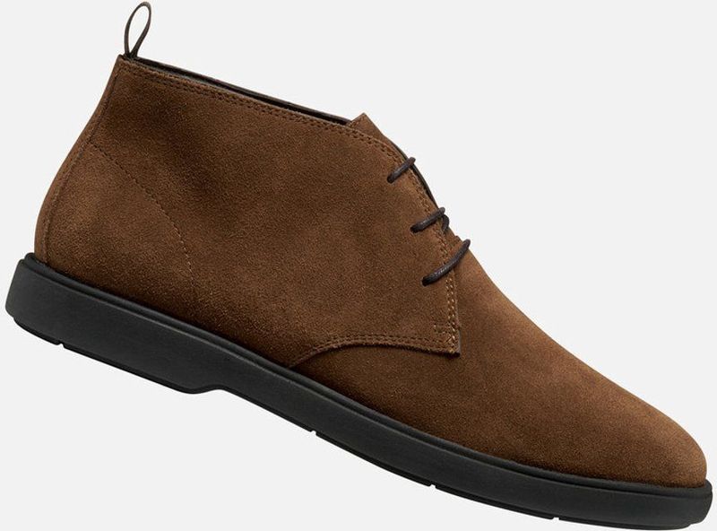 GEOX - Spherica EC17 - Enkellaarsjes - Cognac