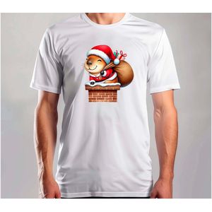 Capy Light Wonder - T Shirt - MerryChristmas - ChristmasVibes - Funny - Sarcasm - VrolijkKerstfeest - Kerstmis - Grappig - Sarcasme - Capybara - Capy