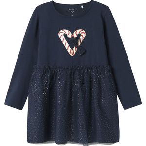 Name It - NMFRIJUL LS DRESS BOX - Mini-jurk - Navy blazer - Lange mouwen