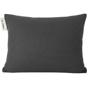 Kuddle Warmtekussen Oplaadbaar - Gebreid 'Cozy Grey' 45x60cm - Draadloos & Elektrisch - Vaste batterij