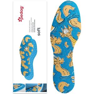 Pedag soft kids | Inlegzolen voor kinderen | Met citroengeur | Maat: 26-27