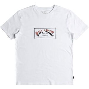Billabong Arch T-shirt Met Korte Mouwen Wit 10 Years Jongens