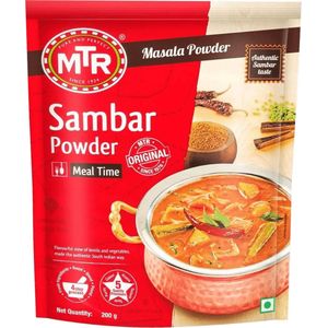 MTR - Sambar Poeder - Curry Poeder - 3x 200 g