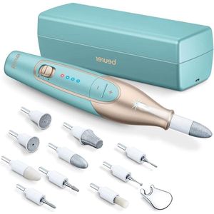 84 manicure-pedicure set oplaadbare accu LED verlichting tot 4400 toeren per minuut - hand- en voetverzorging