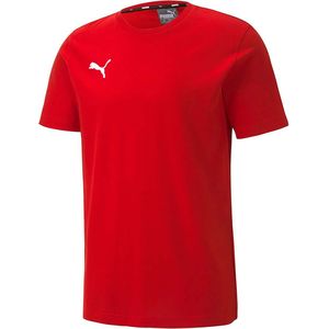 Puma Teamgoal Casuals T-Shirt Rood T-Shirt - Sportwear - Volwassen