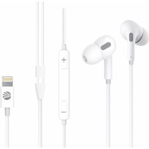 MG - Lichting Kabel Oortjes DS350 - Oortjes - Wit - Voor iOS