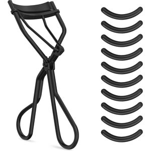 Wimperkrulspelden met silicone pads - Gemakkelijk te gebruiken wimperkruller voor natuurlijke en volumineuze wimpers