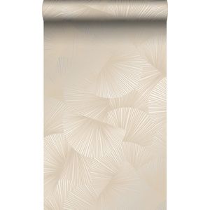 Origin Wallcoverings behang grafisch 3D motief beige - 0.53 x 10.05 m - 348041