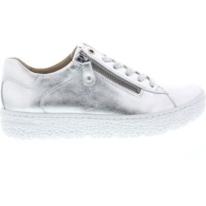 Hartjes 162.1402 Sneakers - Leer - Dames - Zilver - Maat 43