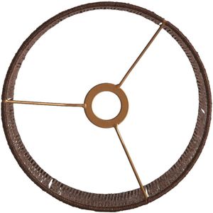 Light & Living - kap - Tossa - bruin - textiel - Ø 30cm - E27 - 2230953