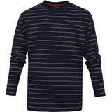 Scotch and Soda - Pullover Waffle Donkerblauw - Heren - Maat L - Comfort-fit