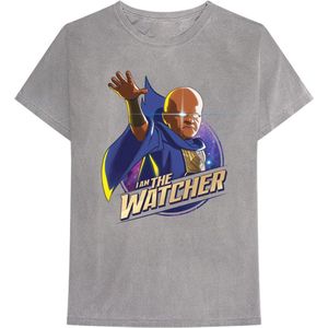 Marvel What If...? - I Am The Watcher Heren T-shirt - 2XL - Grijs