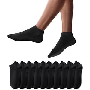 Unisex Katoenen Trainer Sokken - 10 Paar