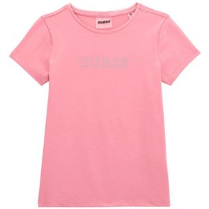 Guess Girls Stras Shirt Roze - Maat 164