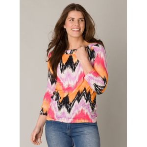 ES&SY Macy Tops - Red/ Multi color - maat 42