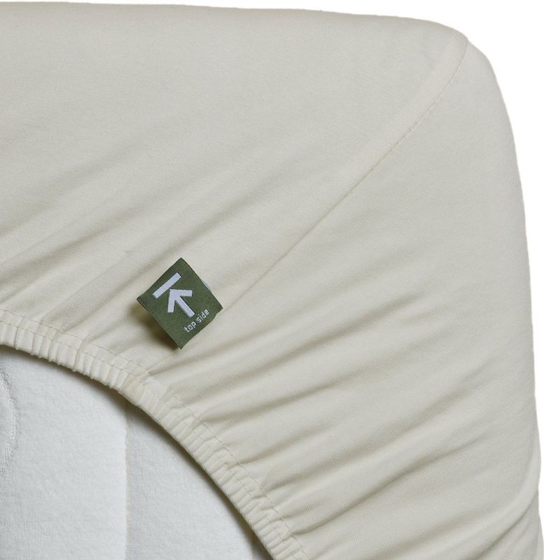 Beddinghouse - Jersey - Hoeslaken - Gebroken Wit - 180x220 cm - Split-topper