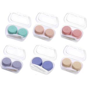 Contactlenshouders - Geïntegreerde Spiegel - Draagbare Reis Contactlenzen Set - 6 Kleuren
