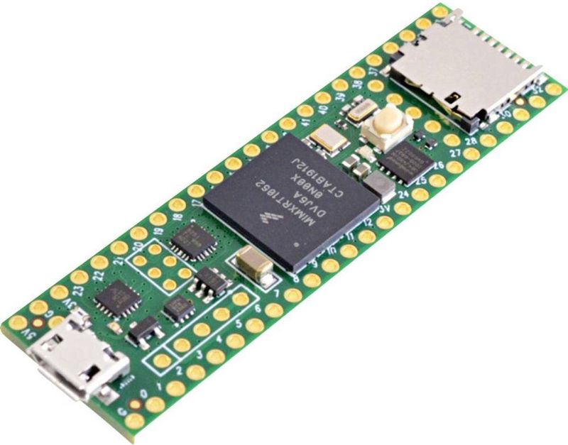 PJRC - TEENSY 4.1 - Microcontroller - Zwart - Materiaal: Kunststof