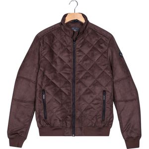Baileys – Heren – Bomberjack – Licht gewatteerde jas – Donkerbruin – 522390-88