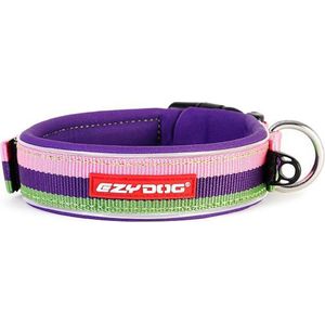 EzyDog Neo Classic Hondenhalsband - Halsband voor Honden - 30-33cm - Bubble Gum