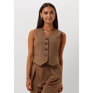 INWEAR Khailw Waistcoat Blazers Dames - Bruin - Maat 38