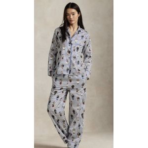 Ralph Lauren, doorknoopdamespyjama, beer, L