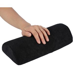 Zachte handsteun kussen voor manicure en nagelverzorging in de nagelsalon.