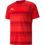 Puma Teamvision Shirt Korte Mouw Kinderen - Rood | Maat: 176