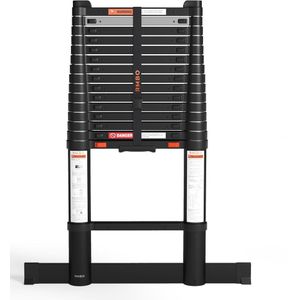 RMBO - Telescoopladder - Aluminium - 4,7 Meter - Antislip Treden