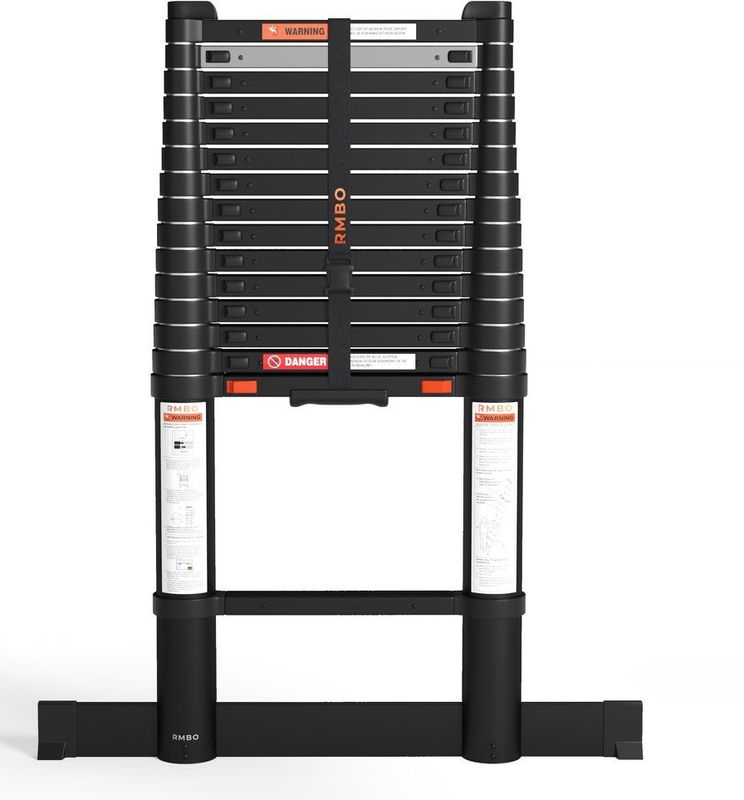 RMBO - Telescoopladder - Aluminium - 4,7 Meter - Antislip Treden