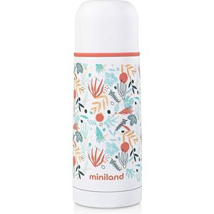 Miniland Thermosfles Mediterraans 350 Ml Oranje 2-delig