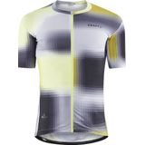 Fietsshirt Craft Men Adv Aero Jersey Multi-Giallo-M